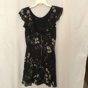 Juicy Couture Dress Black Floral Print